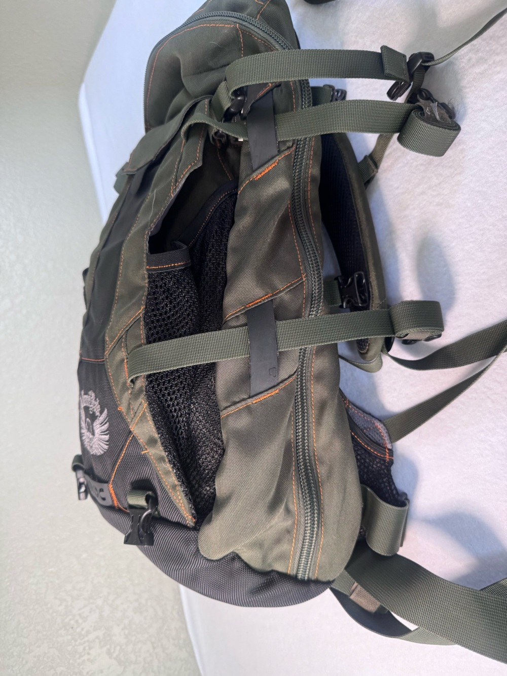Havoc Camelbak Hydration Backpack with Orange Stitching
